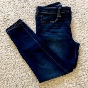 Jegging Pants, Size 14, American Eagle, Dark Blue